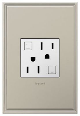 TamperResistant 20A GFCI Outlet by Legrand Adorne at