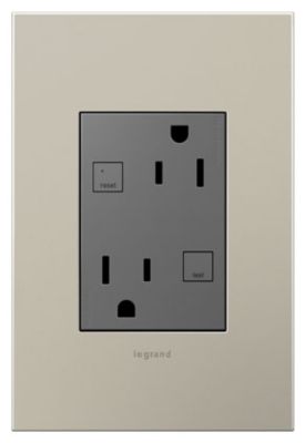 Tamper-Resistant 3-Module GFCI Outlet