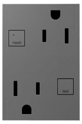 TamperResistant 3Module GFCI Outlet by Legrand Adorne at