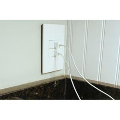 USB 1-Module Outlet by Legrand Adorne at Lumens.com