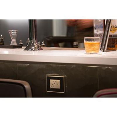 USB 1-Module Outlet by Legrand Adorne at Lumens.com