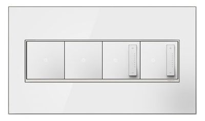 adorne Real Materials Stainless Wall Plates