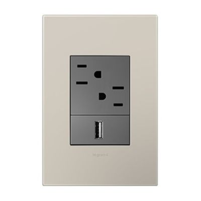 3-Module Wall Plate (Bright & Neutral Tone Plastic)