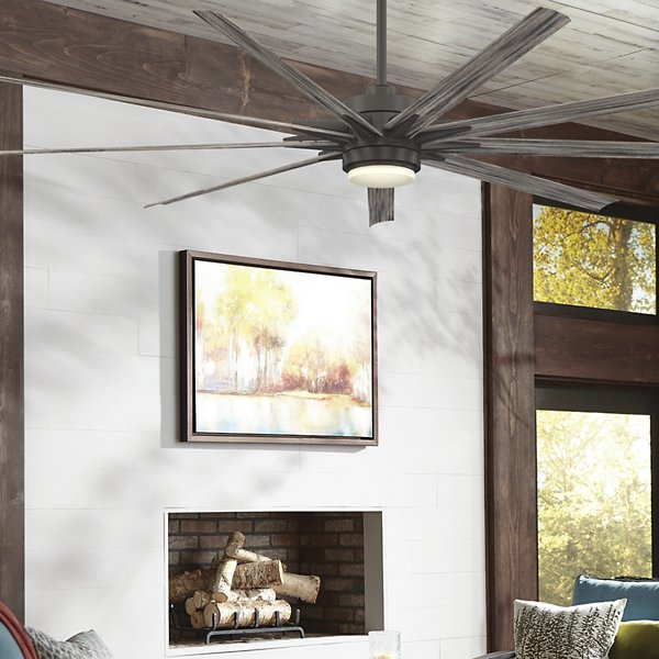 Odyn LED Indoor/Outdoor Ceiling Fan