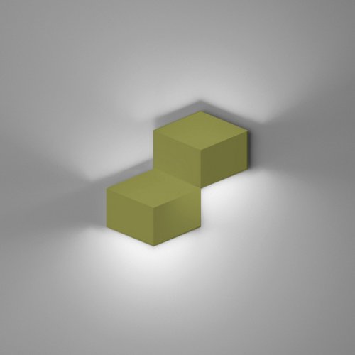 Fold LED Multi Wall Light (Matt Green Lacquer/SM) - OPEN BOX