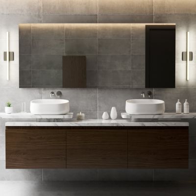 Shown in Bright Satin Aluminum finish, in use