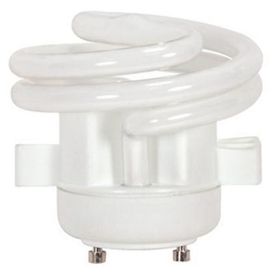 18W 120V T2 GU24 Spiral Squat CFL Bulb