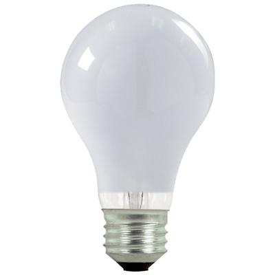29W 120V A19 E26 Halogen White Bulb (2 Pack)