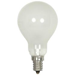 40W 130V A15 E12 Frosted Bulb