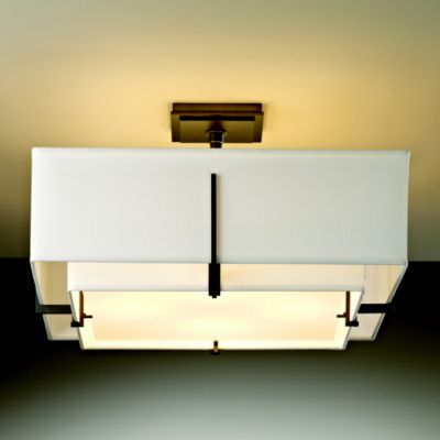 Exos Square Semi-Flushmount