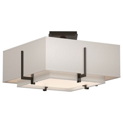 Exos Square Semi-Flushmount