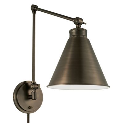 Aidan Swing Arm Wall Sconce by Norwell Lighting at