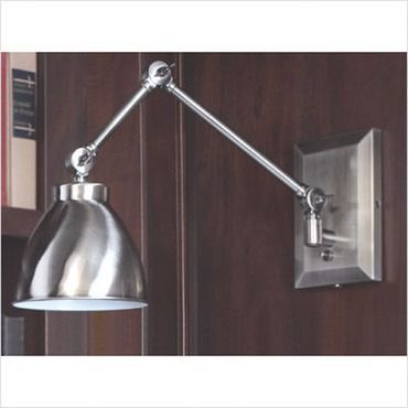 Maggie Swingarm Wall Sconce by Norwell Lighting at