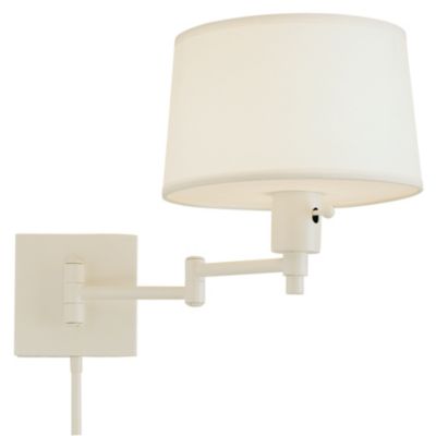 Real Simple Swing Arm Wall Sconce (White) - OPEN BOX RETURN