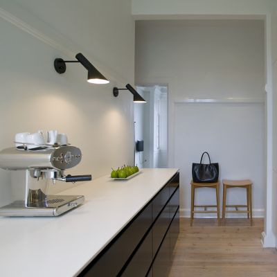 Shown in Black finish