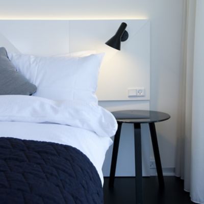 Shown in Black finish, lit