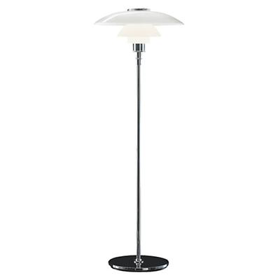 PH 4 1/2 - 3 1/2 Glass Floor Lamp