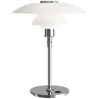 PH 4 1/2 - 3 1/2 Glass Table Lamp