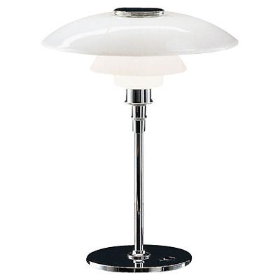 PH 4 1/2 - 3 1/2 Glass Table Lamp