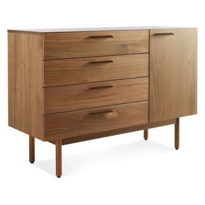 Shale 4 Drawer/1 Door Credenza by Blu Dot at