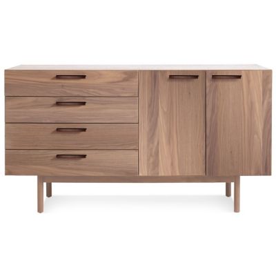 Shale 4 Drawer/2 Door Credenza