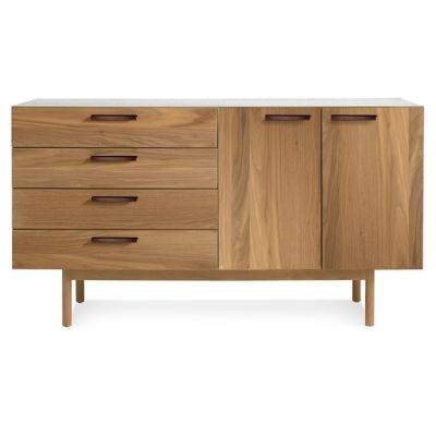 Shale 4 Drawer/2 Door Credenza by Blu Dot at