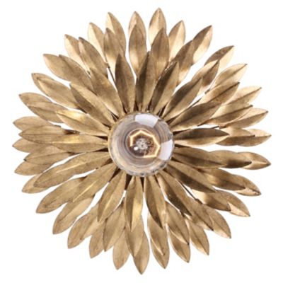 Broche 1 Light Wall Sconce/Flushmount