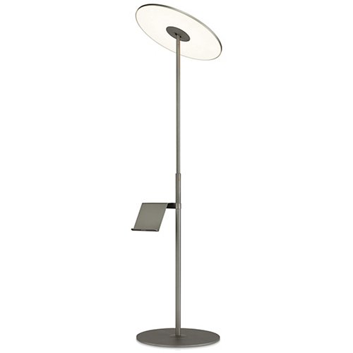 Circa LED Floor Lamp with Pedestal