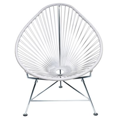 Shown in White with Chrome Frame finish