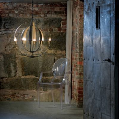 Double Cirque Chandelier