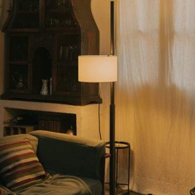 Shown in Wenge finish, Beige Shade color, in use
