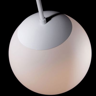 Shown in White finish, Small size, Detail shot