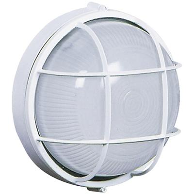 Marine Outdoor Round Wall Sconce