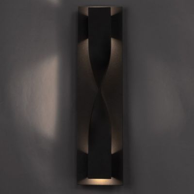 Shown in Bronze finish, lit