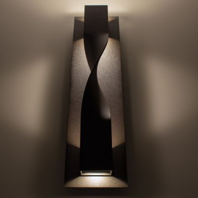 Shown in Bronze finish, lit