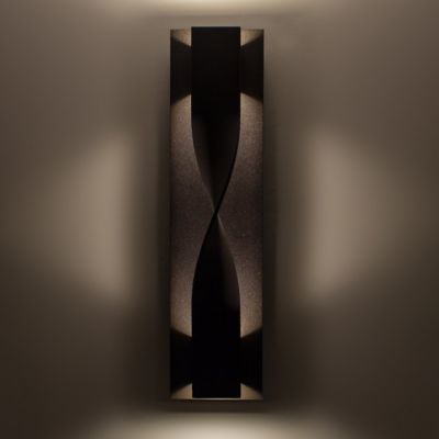 Shown in Bronze finish, lit