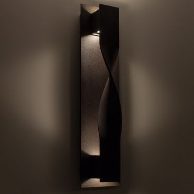 Shown in Bronze finish, lit