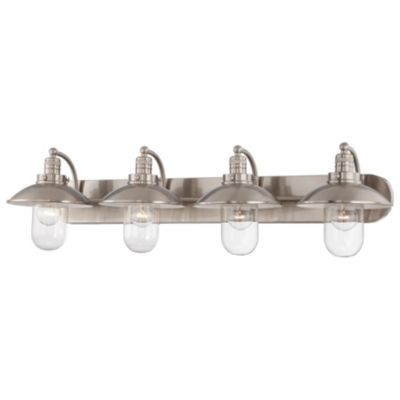 Downtown Edison Domed Vanity Light