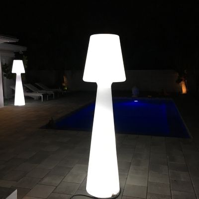 Outdoor Decorative Floor Lamps  Exterior Portable Patio Lights