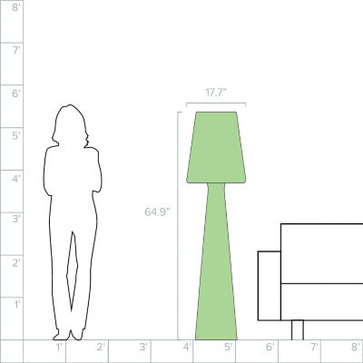 Ela LED Floor Lamp by Artkalia at