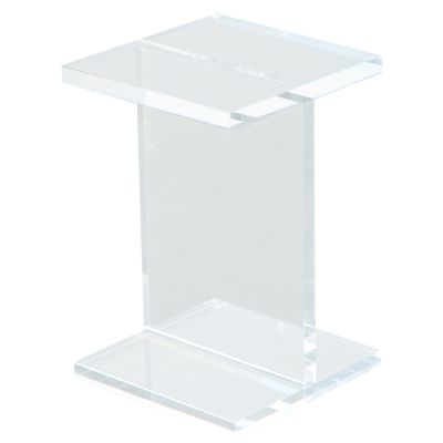 Acrylic I-Beam Table by Gus Modern (Clear) - OPEN BOX RETURN