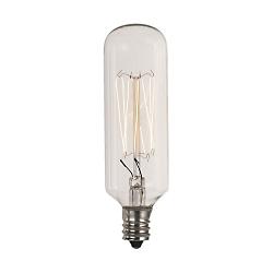 40W 120V E12 T8 Carbon Filament Bulb