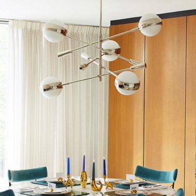 mid century modern dining room light fixtures